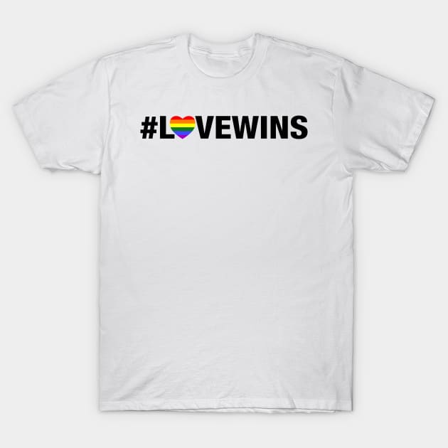 Love Wins T-Shirt by fishbiscuit